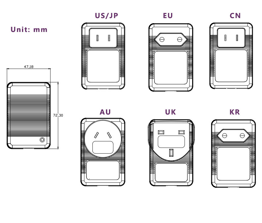 CHARGEUR 24W