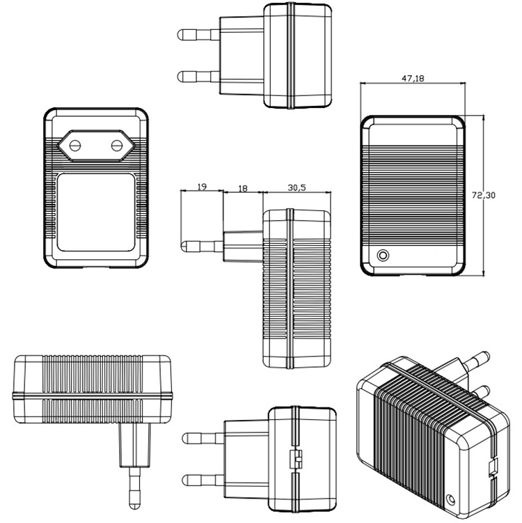 30W-Europe-plug-charger