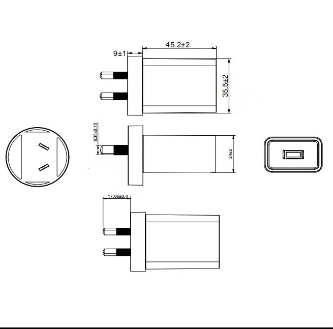 మొబైల్-USB-ఛార్జర్-UK-ప్లగ్